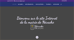 Desktop Screenshot of nevache.fr